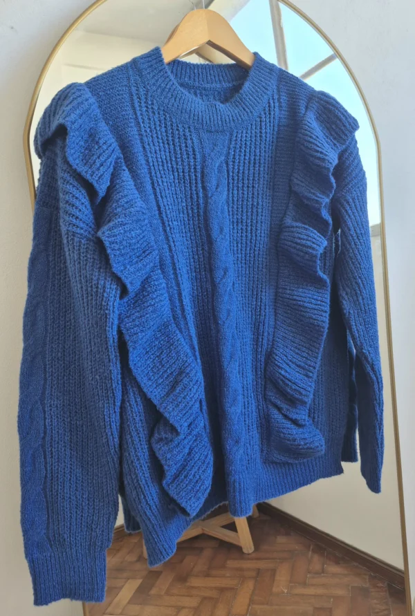 Sweater volado Sweater Sky blue