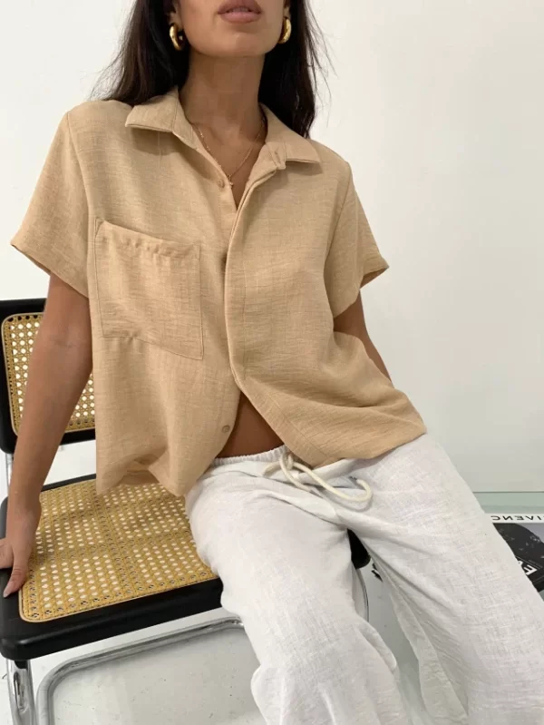 ZIMBA TOSTADO Camisa Zimba