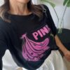 pink negra Remera Pink