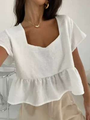 tai blanca Blusa Tailandia
