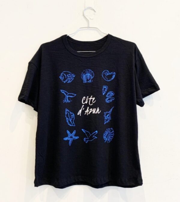 reme cotte negra Remera Cote