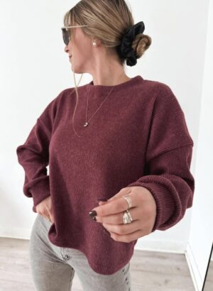 sw bordo Sweater Carmelia