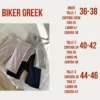 medidas biker Calza Biker Greek