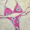 Bikini Flor fucsia