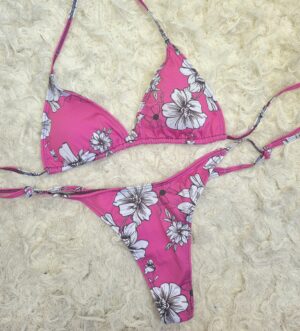 FUCSIA Bikini Flor fucsia