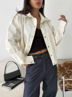 CAMPERA HOUSTON CRUDO Chaqueta Houston natural