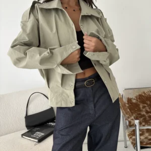 Chaqueta Houston verde