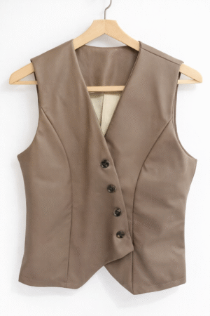 chalecoasimetrico Chaleco Napoles